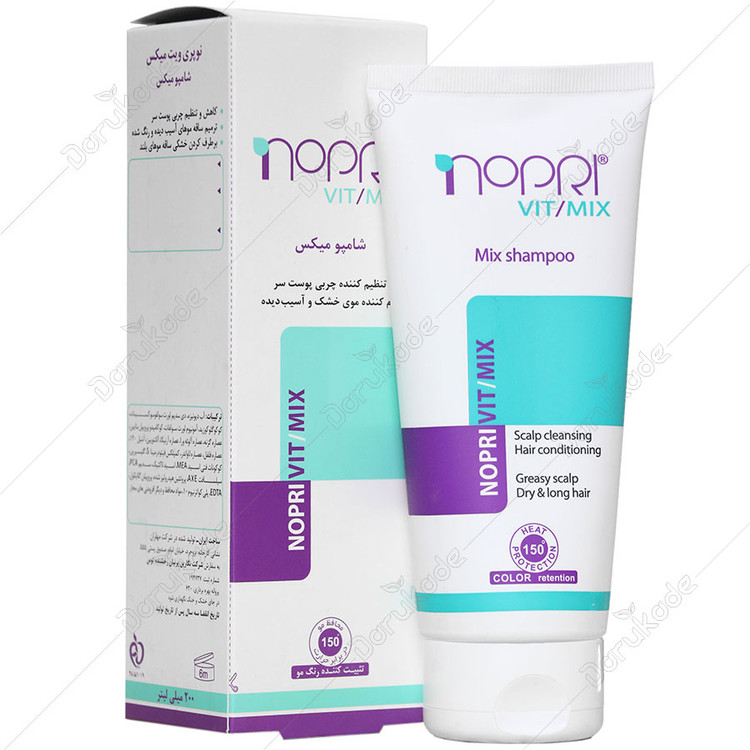 شامپو ترمیم کننده نوپریت ویت میکس حجم ۲۰۰ میلی لیتر زنانه